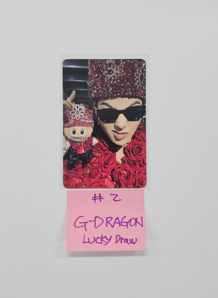 G-Dragon "Übermensch" - MD Event Photocard &amp; Lucky Draw Event Photocard [25.12.31]
