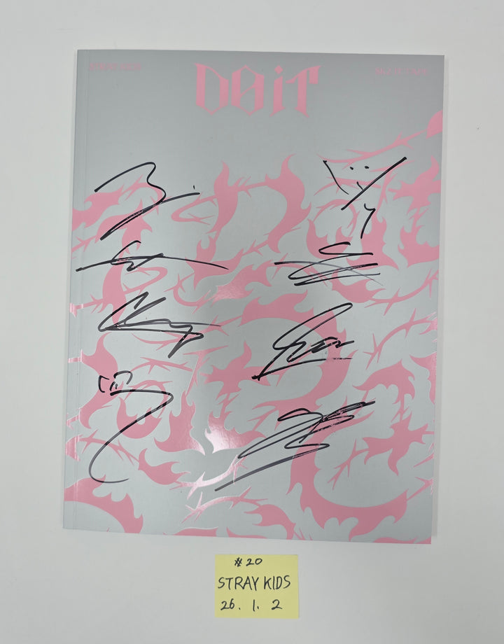 Stray Kids "DO IT" - Hand Autographed(Signed) Promo Album [26.1.2] - Please Read