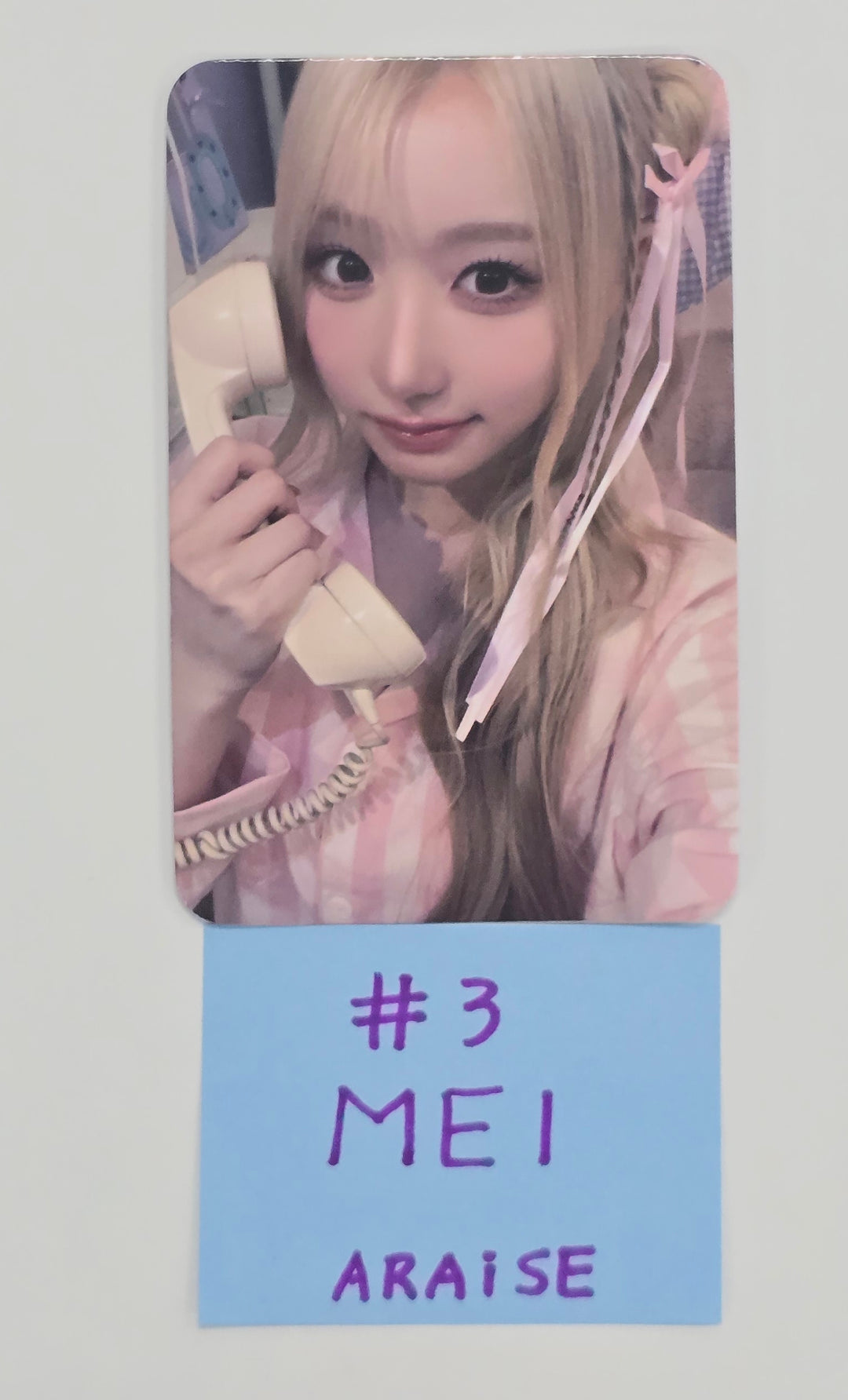 SAY MY NAME "&amp;Our Vibe" - ARAISE Pre-Order Benefit Photocard [26.1.2]