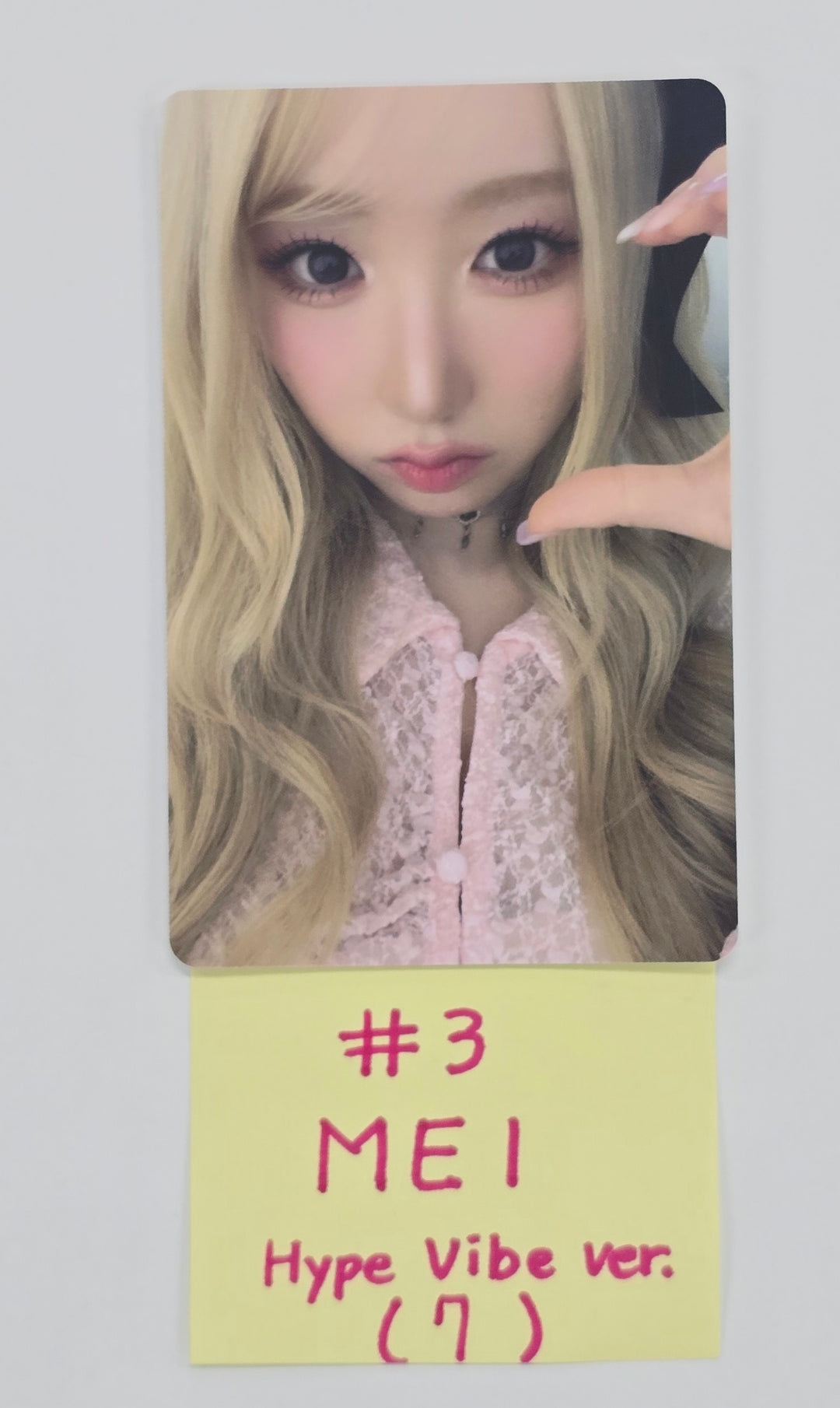 SAY MY NAME "&amp;Our Vibe" - Official Photocard [Hype Vibe ver.] [26.1.2]