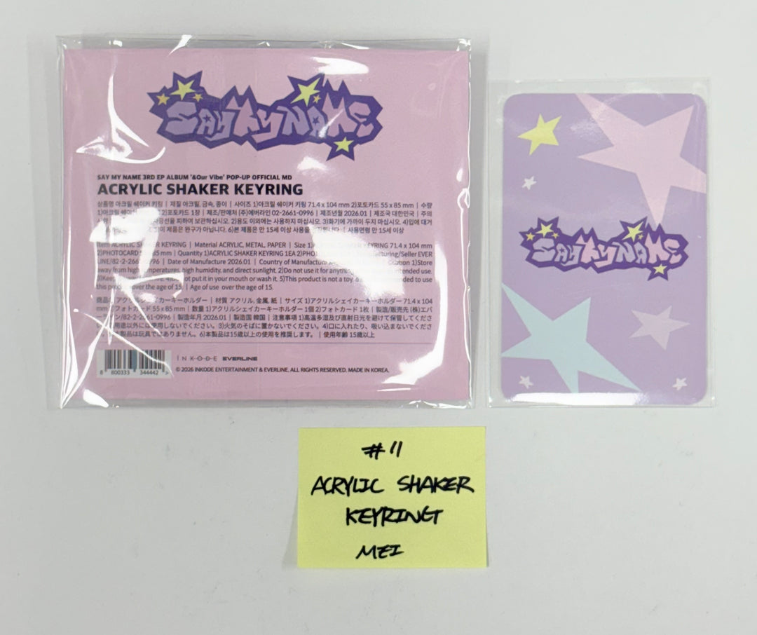SAY MY NAME "&amp;Our Vibe" - Official MD [26.1.2]
