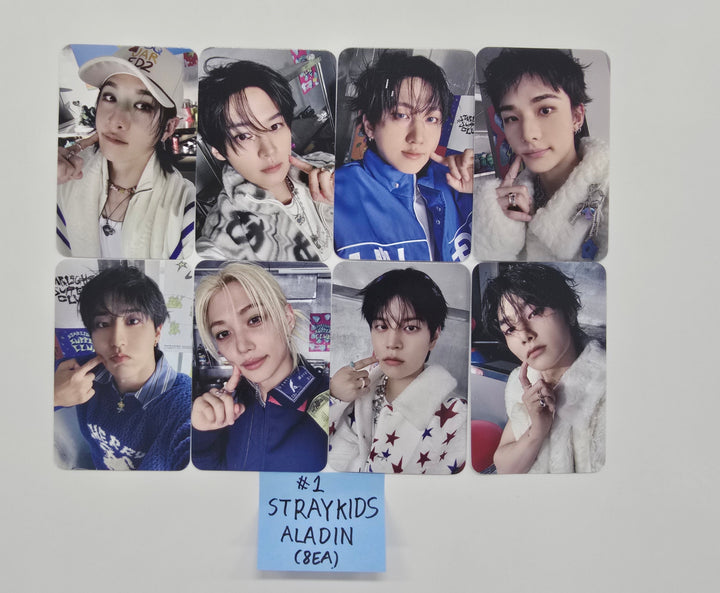 Stray Kids "STRAIGHT SUPPER CLUB" - 2026 Season Greetings Aladin Pre-Order Benefit Photocards Set (8EA) [26.1.2]