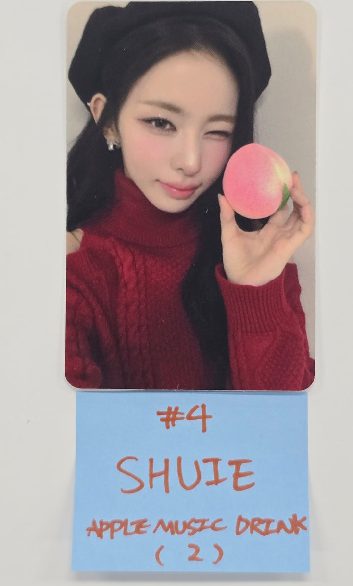 SAY MY NAME "&amp;Our Vibe" - Apple Music Drink Event Photocard [26.1.2]