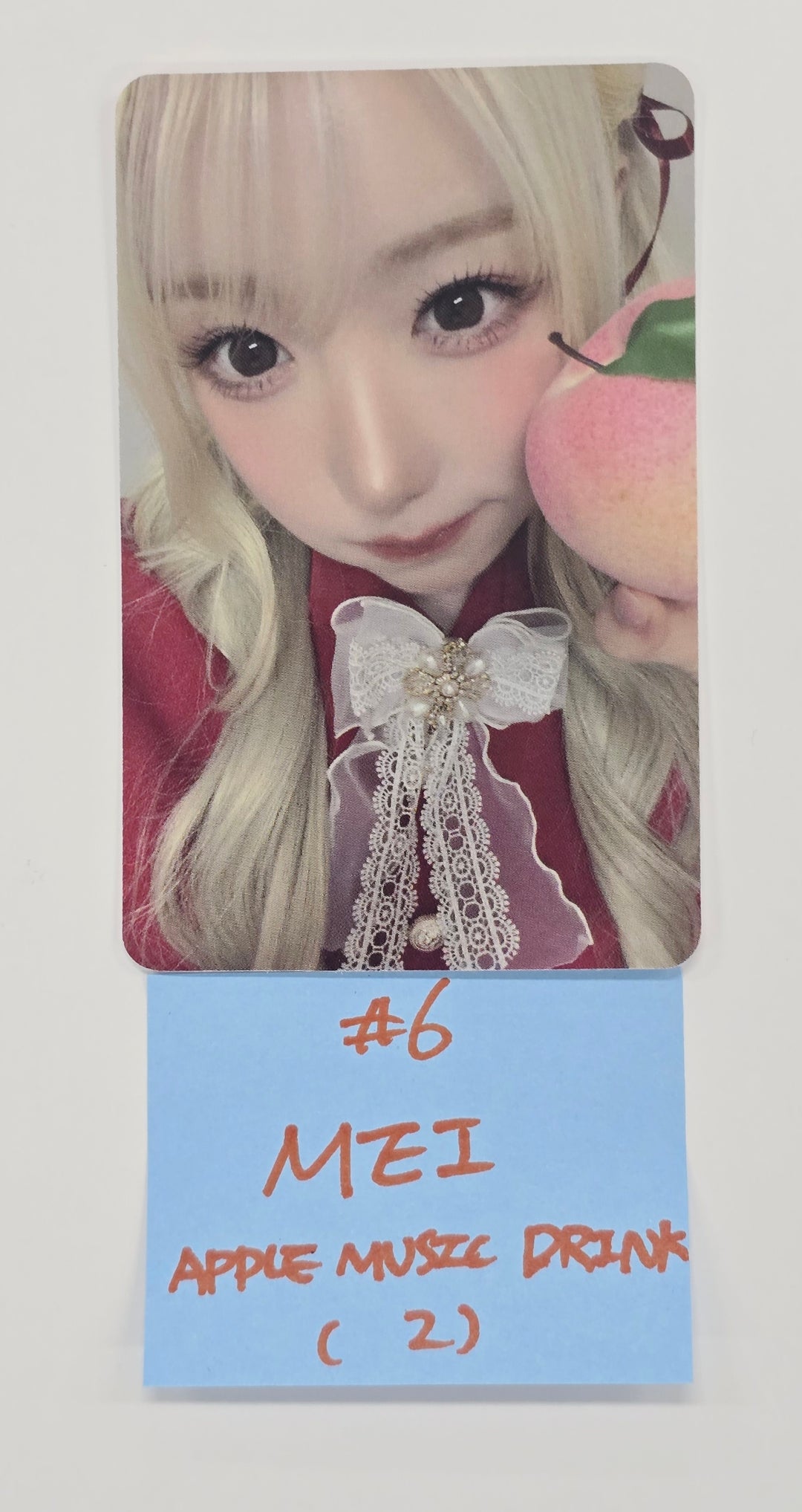 SAY MY NAME "&amp;Our Vibe" - Apple Music Drink Event Photocard [26.1.2]