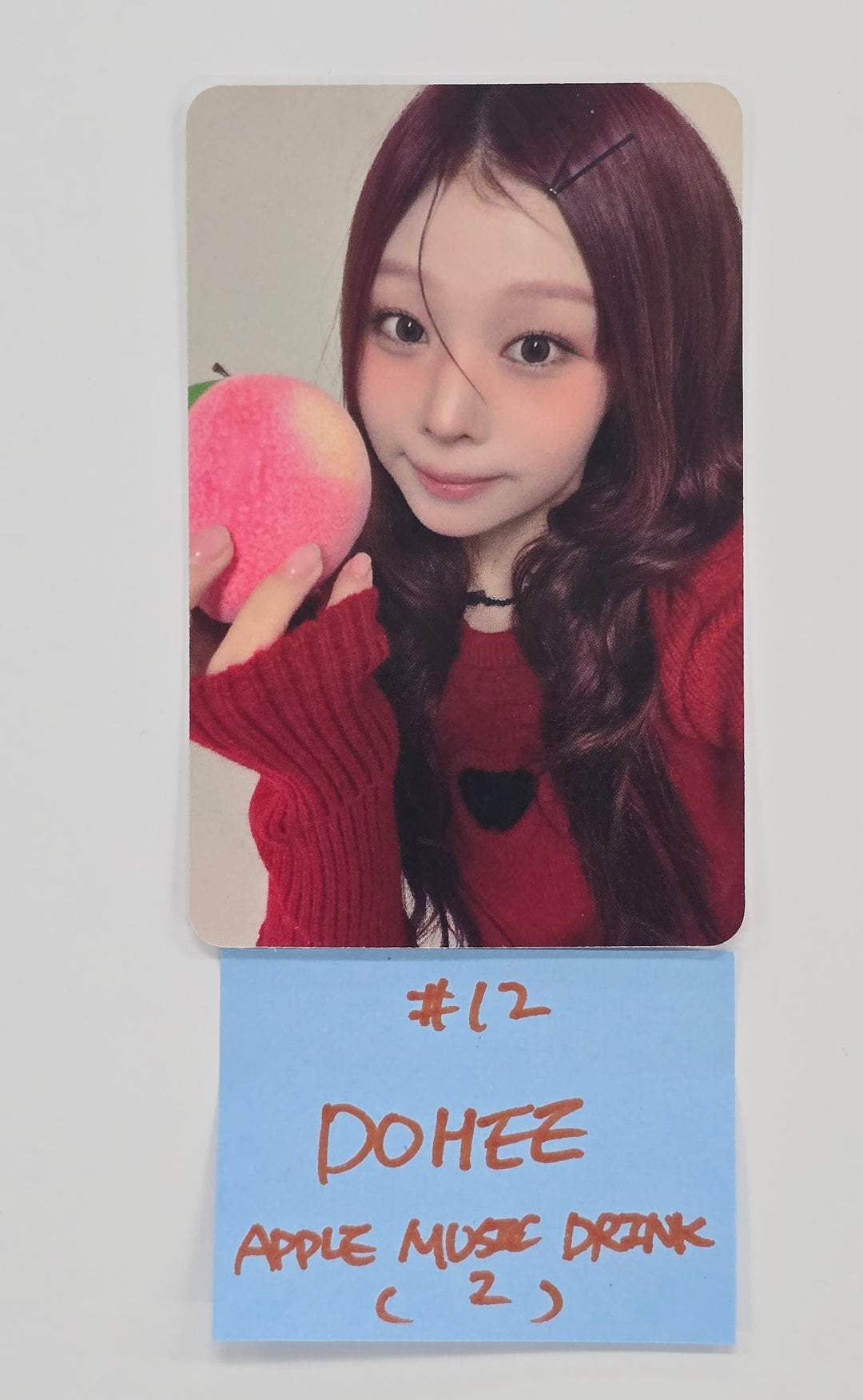 SAY MY NAME "&amp;Our Vibe" - Apple Music Drink Event Photocard [26.1.2]