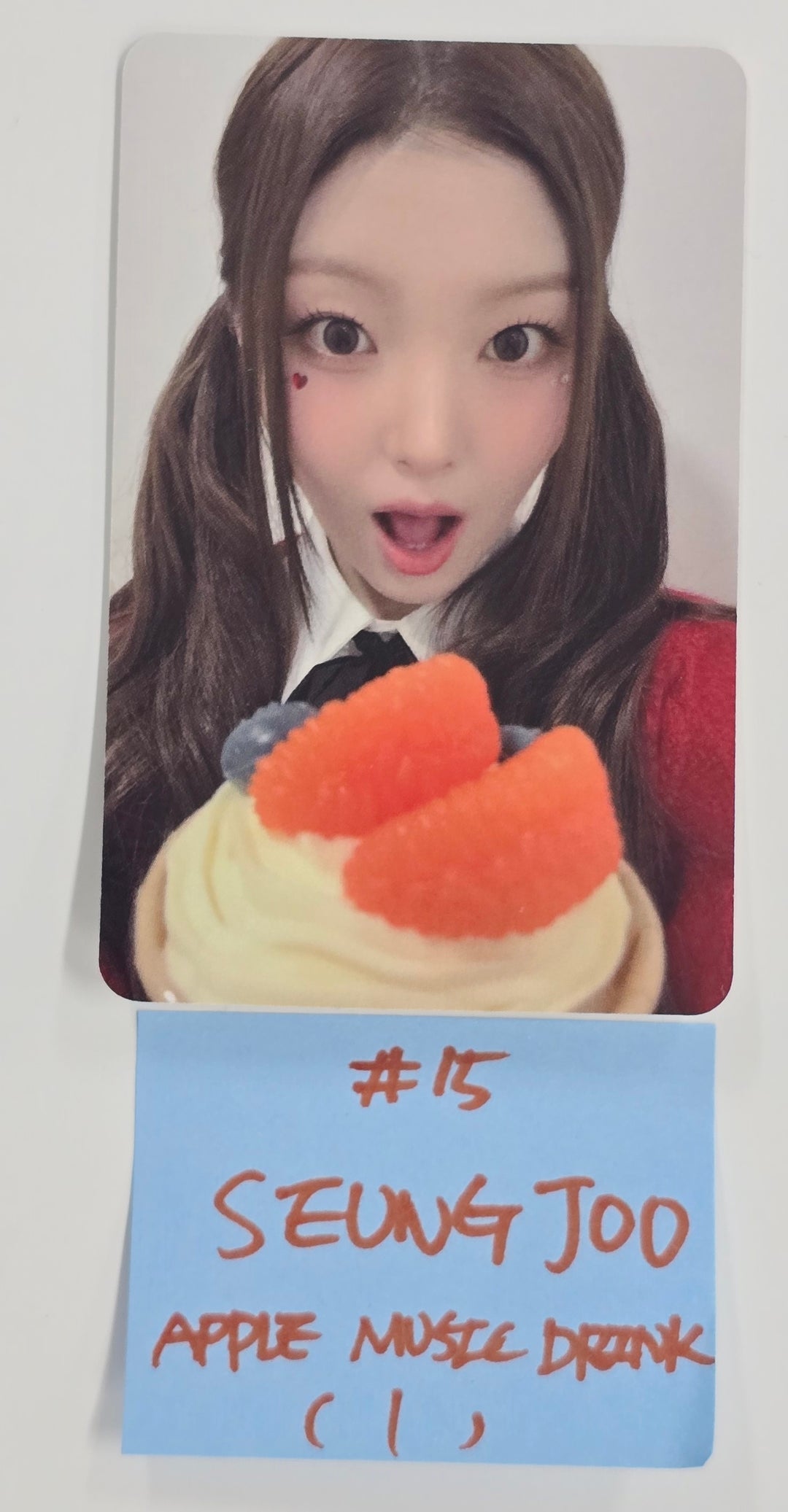 SAY MY NAME "&amp;Our Vibe" - Apple Music Drink Event Photocard [26.1.2]