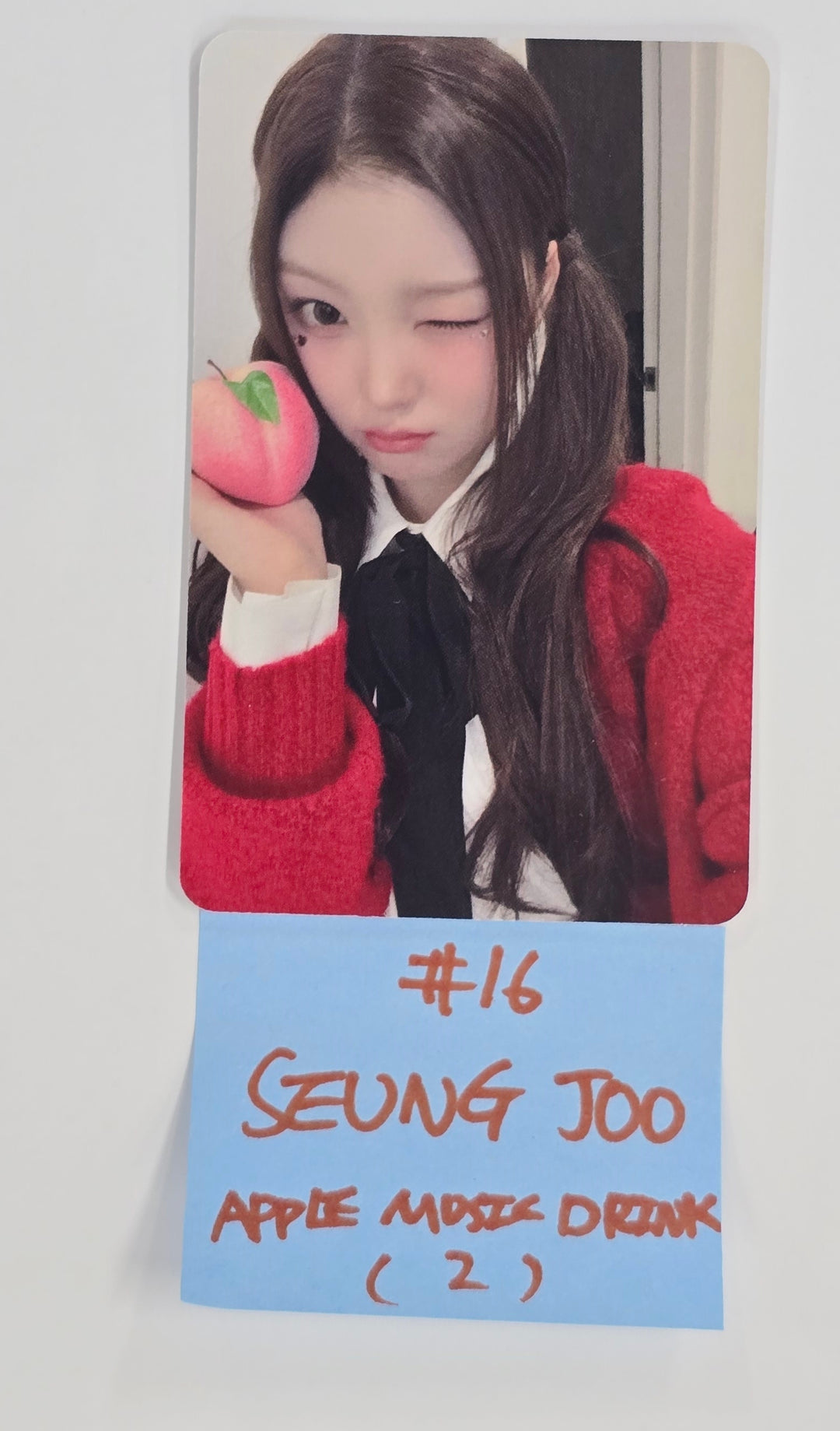 SAY MY NAME "&amp;Our Vibe" - Apple Music Drink Event Photocard [26.1.2]