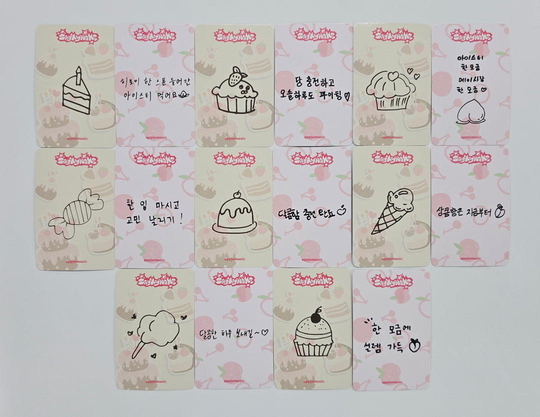SAY MY NAME "&amp;Our Vibe" - Apple Music Drink Event Photocard [26.1.2]