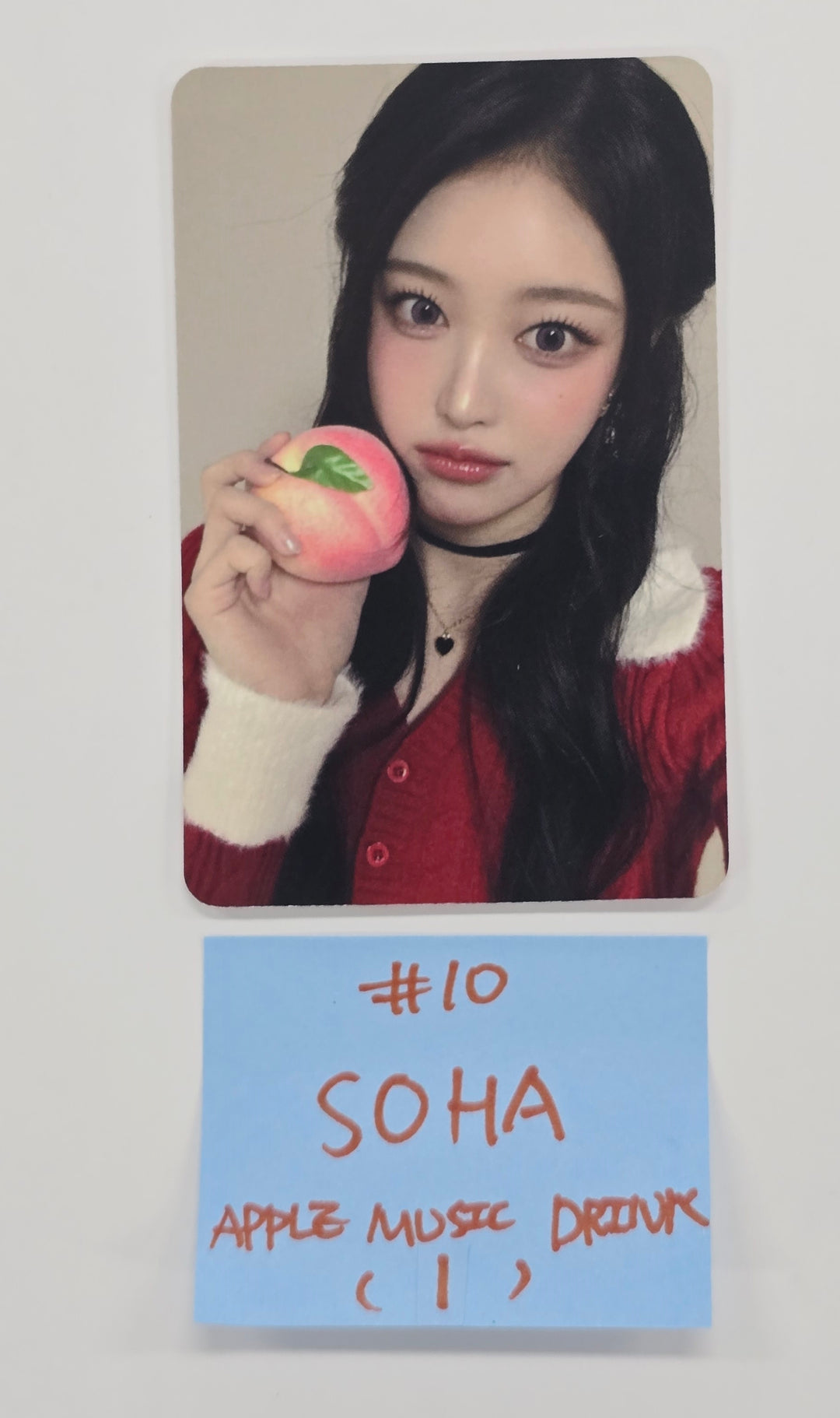 SAY MY NAME "&amp;Our Vibe" - Apple Music Drink Event Photocard [26.1.2]
