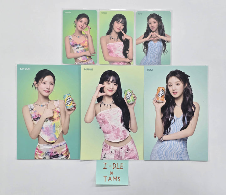 I-DLE - TAMS Event Photocards (3EA) &amp; Photo (3EA) Set [26.01.05]