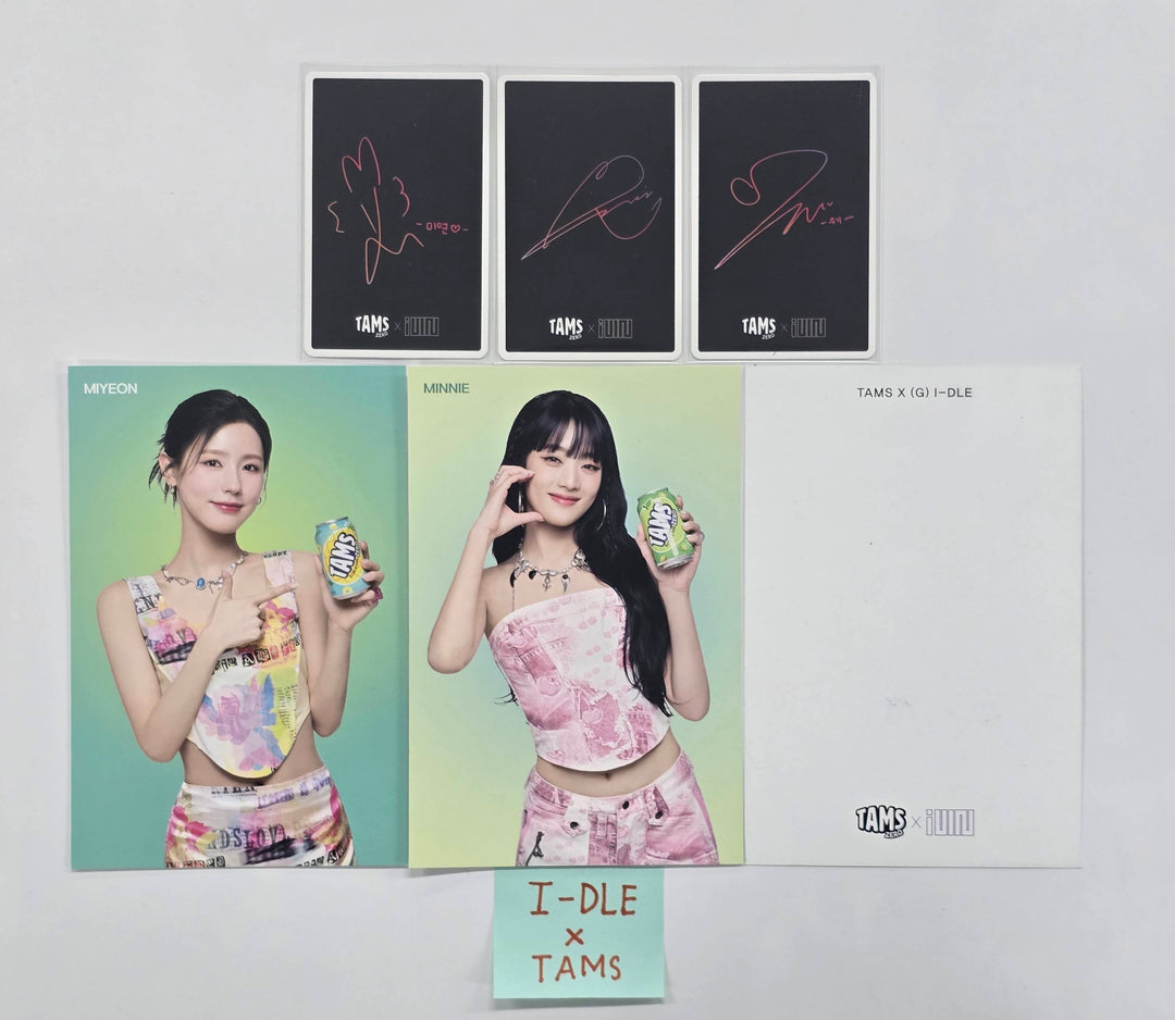 I-DLE - TAMS Event Photocards (3EA) &amp; Photo (3EA) Set [26.01.05]