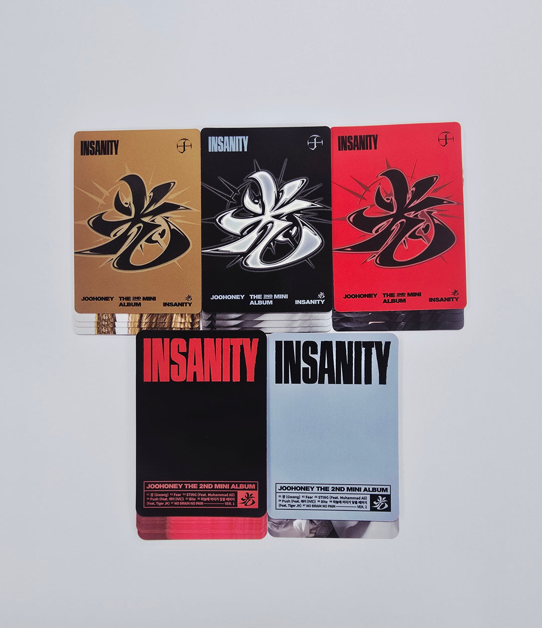 JOOHONEY (of MONSTA X) "光 (INSANITY)" - Official Photocard [26.01.07]