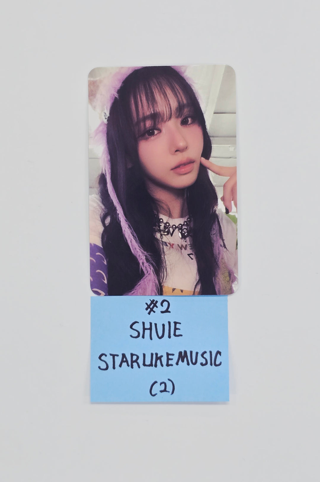 SAY MY NAME "&amp;Our Vibe" - Star Like Music Pre-Order Benefit Photocard [26.01.07]