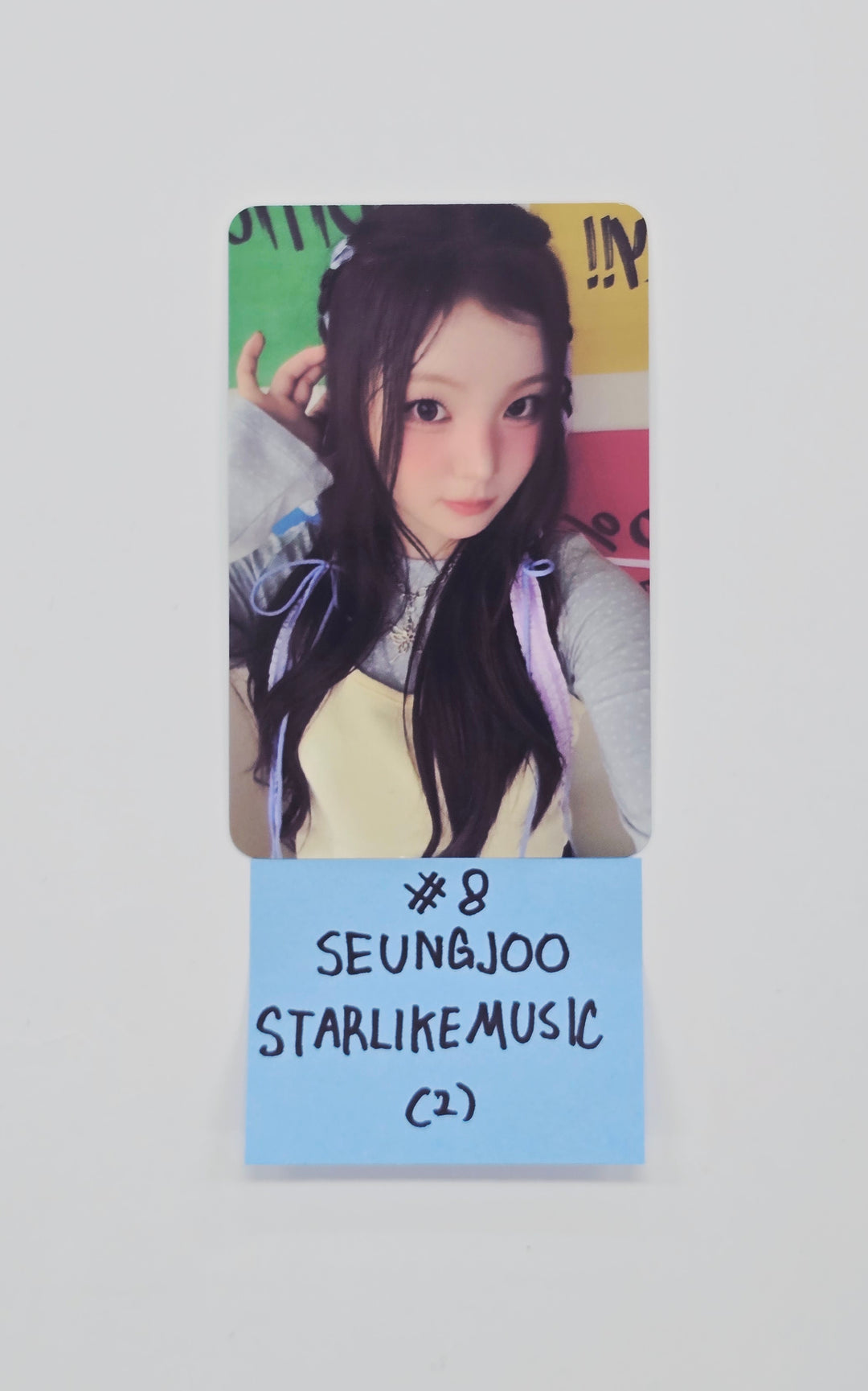 SAY MY NAME "&amp;Our Vibe" - Star Like Music Pre-Order Benefit Photocard [26.01.07]