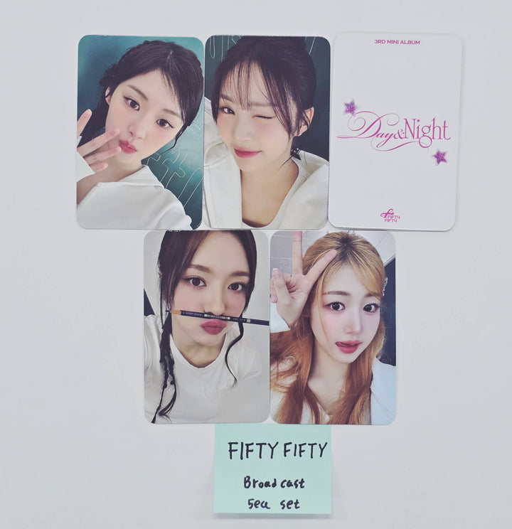 FIFTY FIFTY "Day &amp; Night" - Broadcast Photocard set (5EA) [26.01.08] - Must Read !