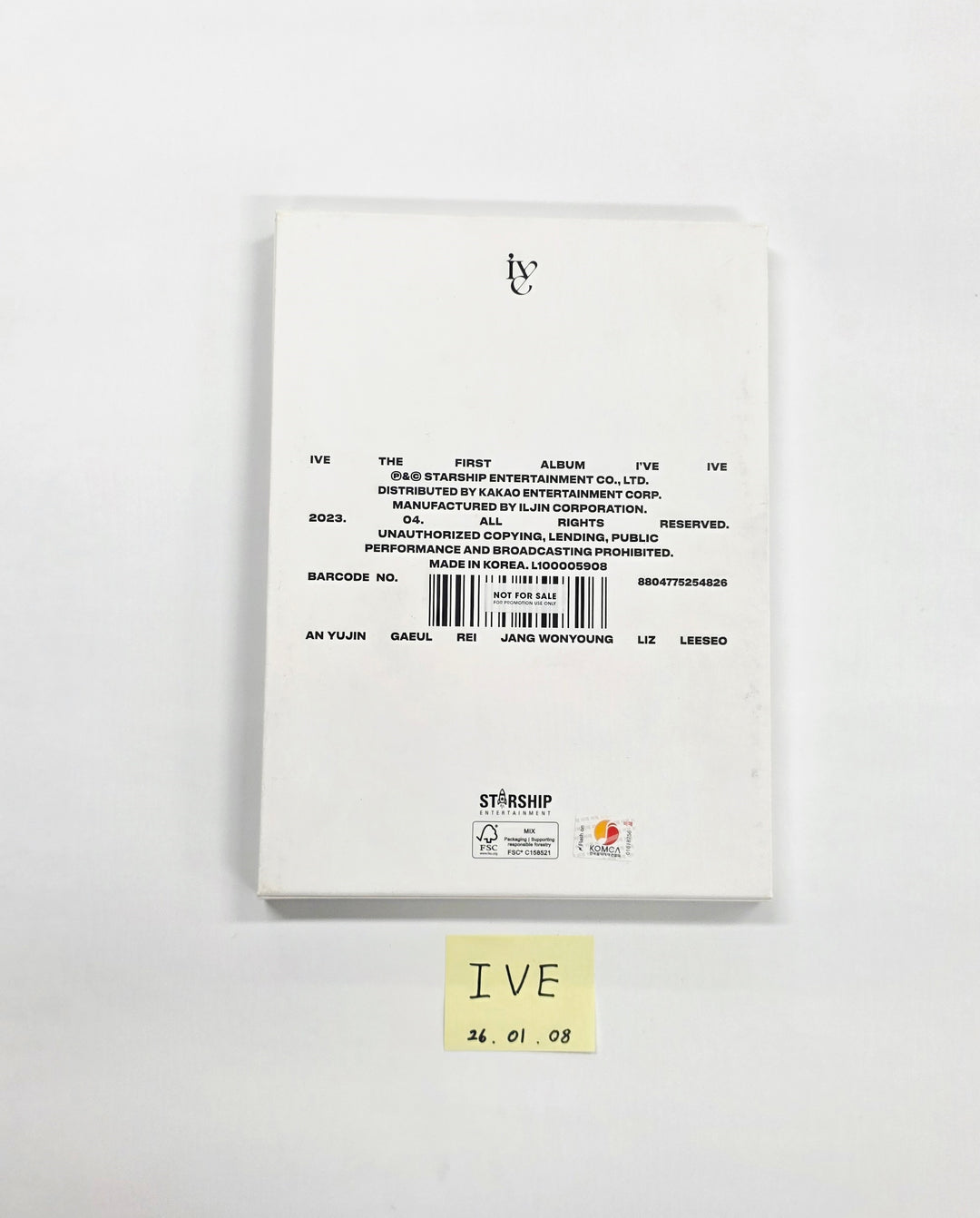 IVE "I&