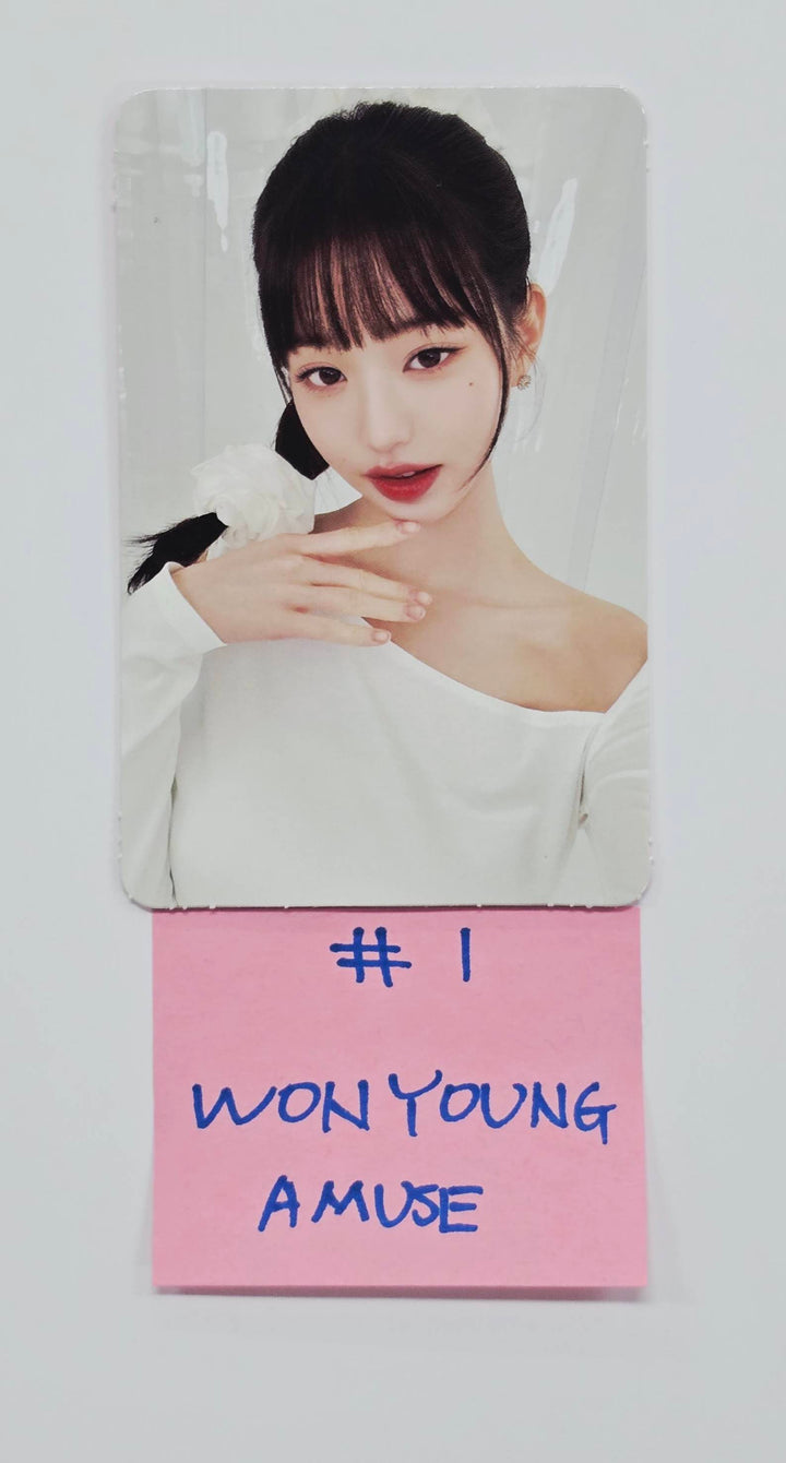 Jang Wonyoung (Of IVE) - AMUSE Event Photocard [26.1.12]
