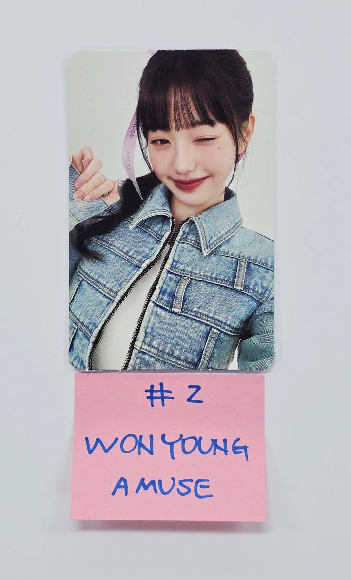 Jang Wonyoung (Of IVE) - AMUSE Event Photocard [26.1.12]