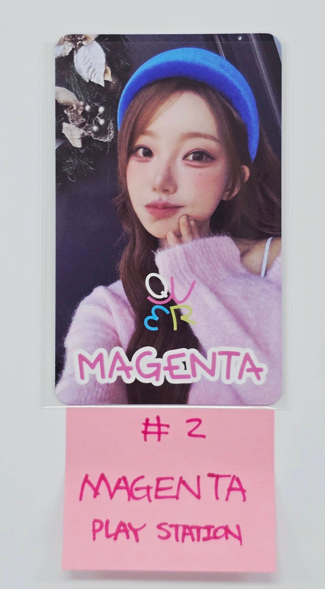 QWER - Play Station Event Photocard [26.1.12]