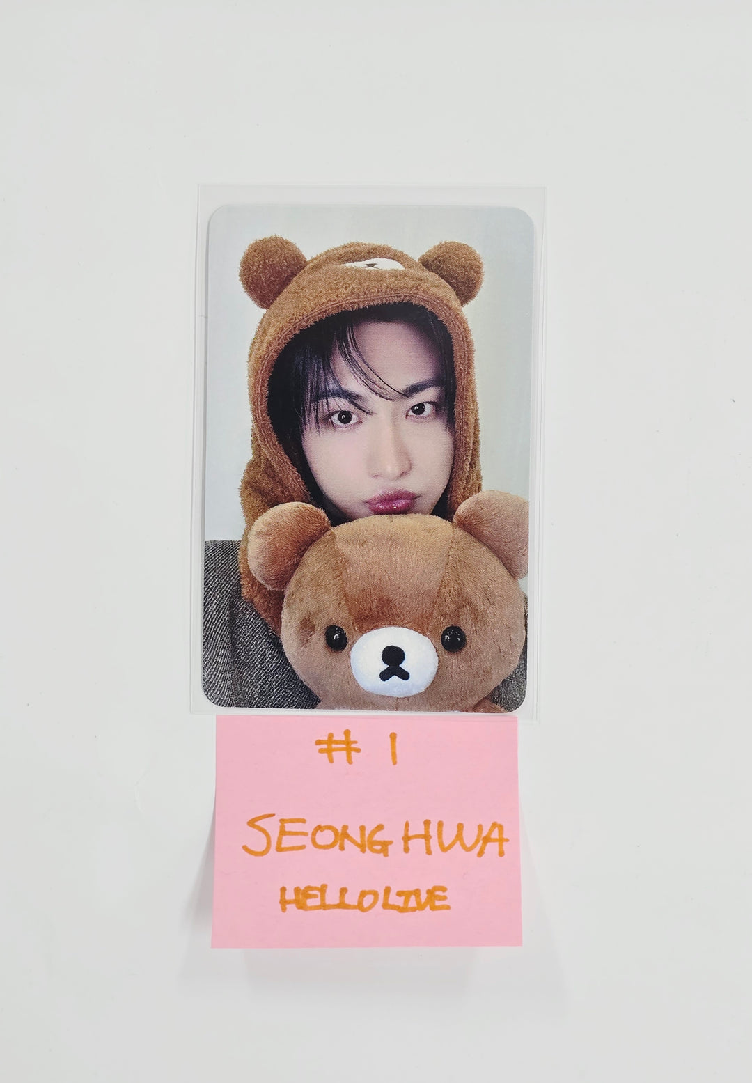 Ateez "GOLDEN HOUR : Part.3" - Hello Live Event Photocard [26.01.12]