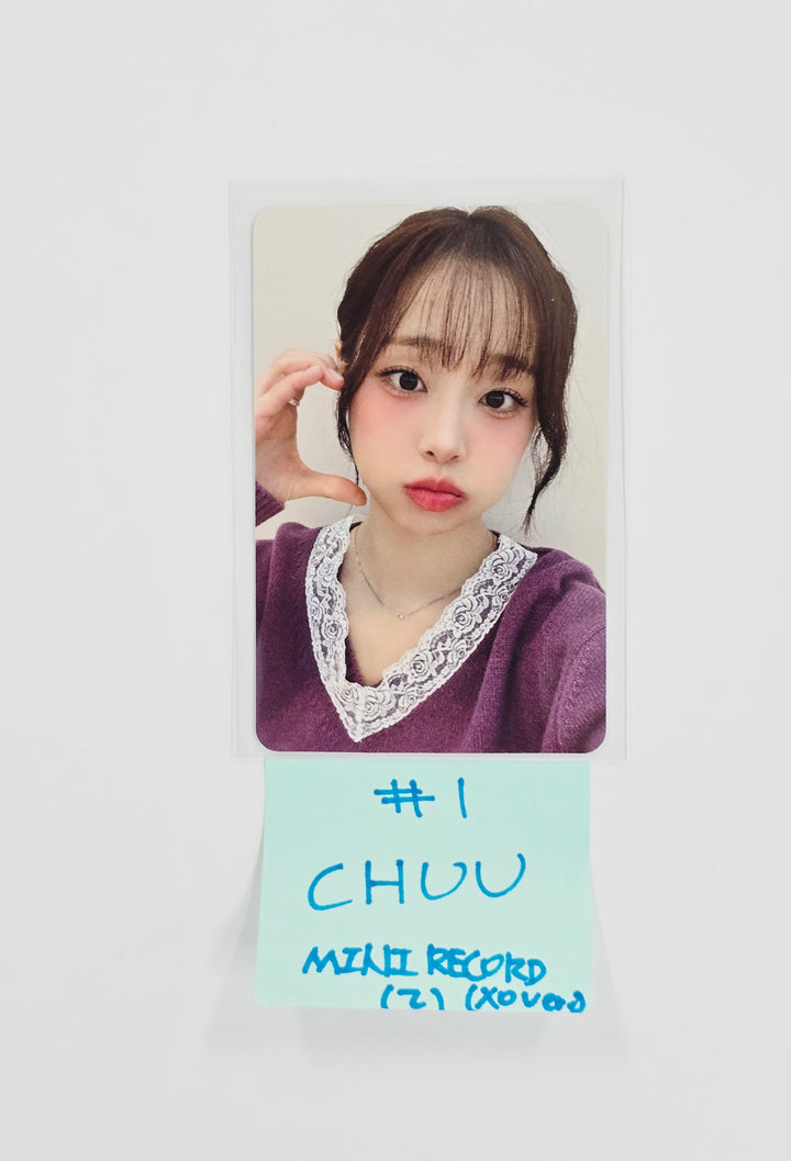 CHUU The First Album "XO, My Cyberlove" - Mini Record Pre-Order Benefit Photocard (XO Ver.) [26.01.13]