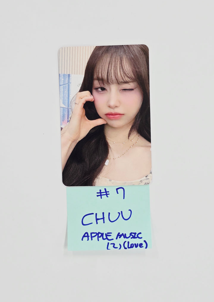 CHUU The First Album "XO, My Cyberlove" - Aladin, Apple Music Pre-Order Benefit Photocard (Cyber, Love Ver.) [26.01.13]