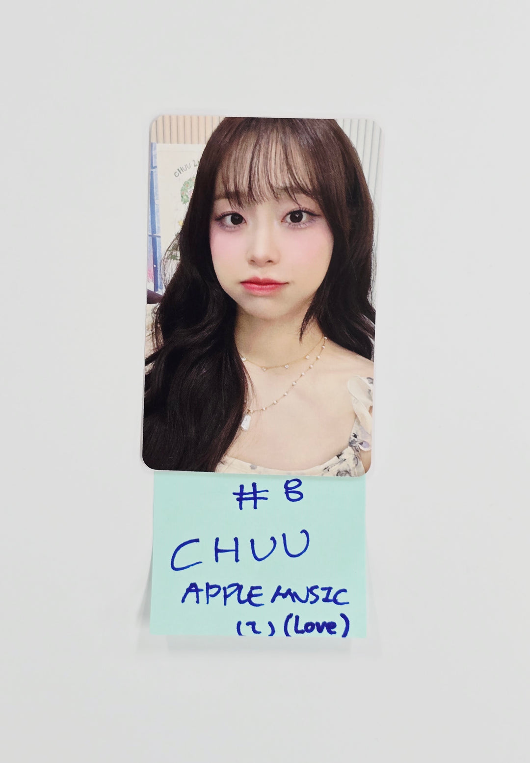 CHUU The First Album "XO, My Cyberlove" - Aladin, Apple Music Pre-Order Benefit Photocard (Cyber, Love Ver.) [26.01.13]