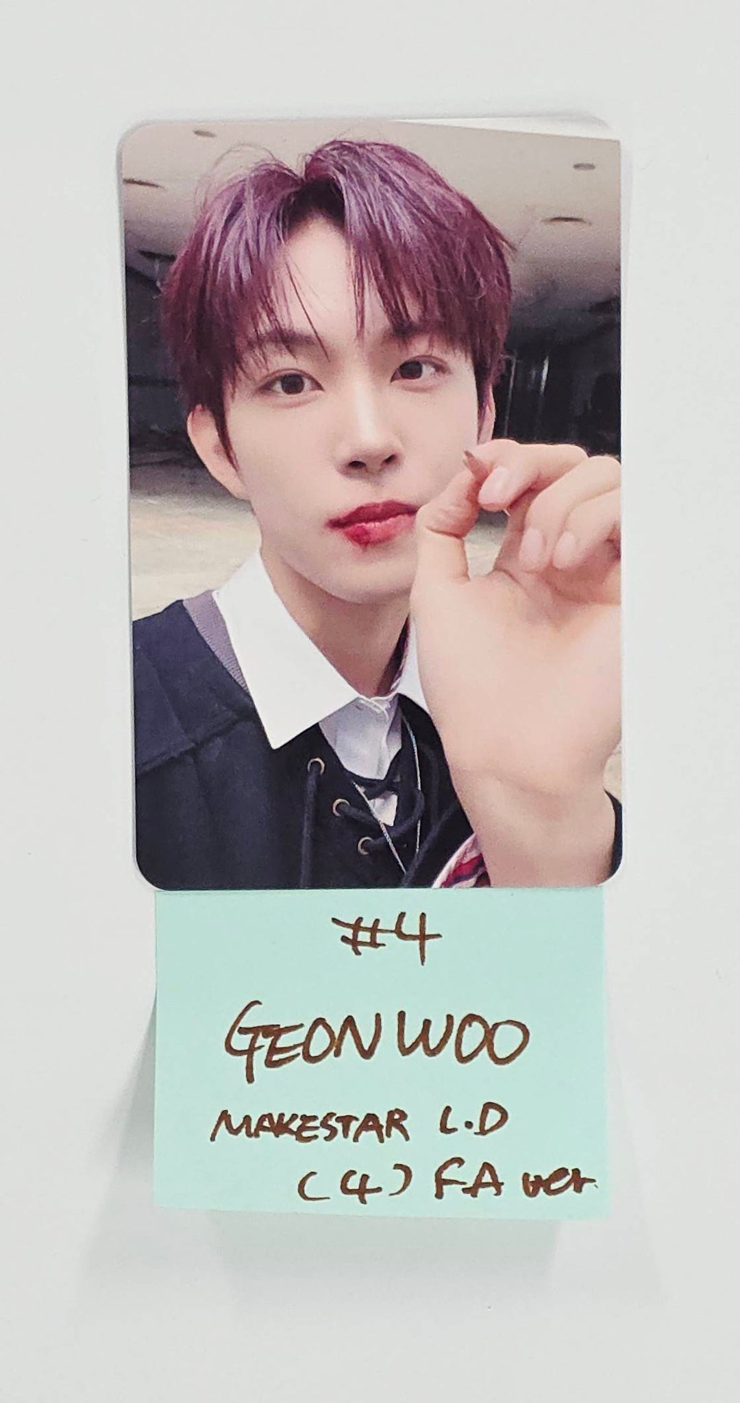 ALPHA DRIVE ONE "EUPHORIA" - Makestar Lucky Draw Event Photocard (Freak Alarm ver.) [26.01.13]