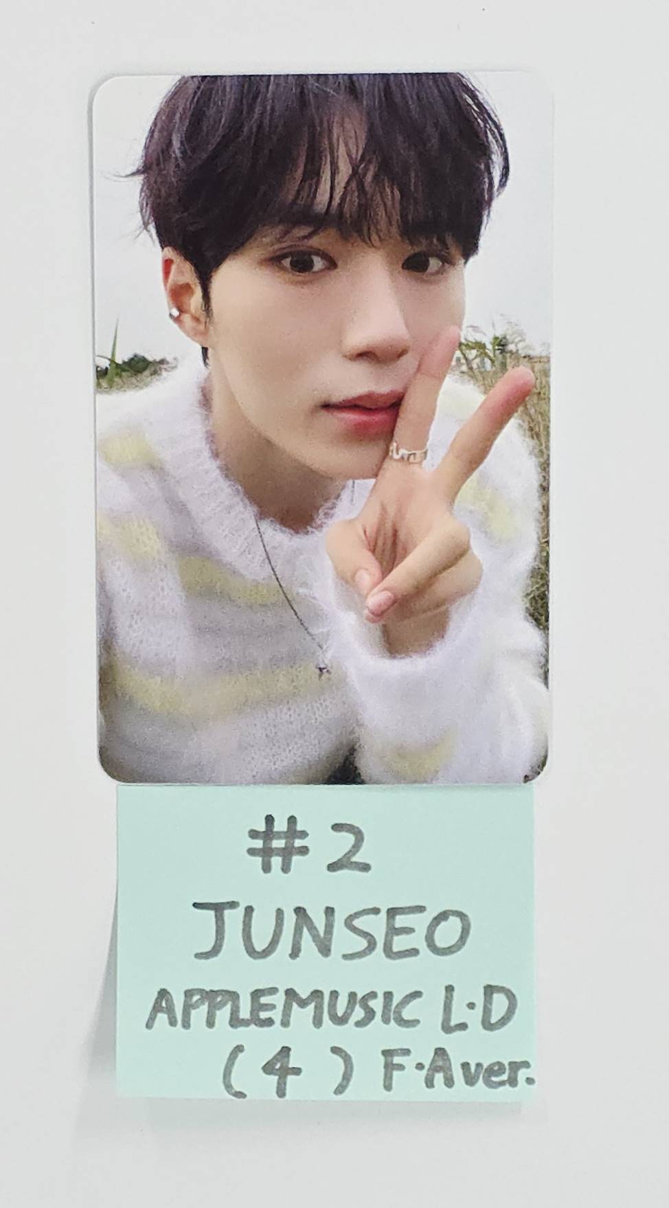 ALPHA DRIVE ONE "EUPHORIA" - Apple Music Lucky Draw Event Photocard (Freak Alarm ver.) [26.01.13]