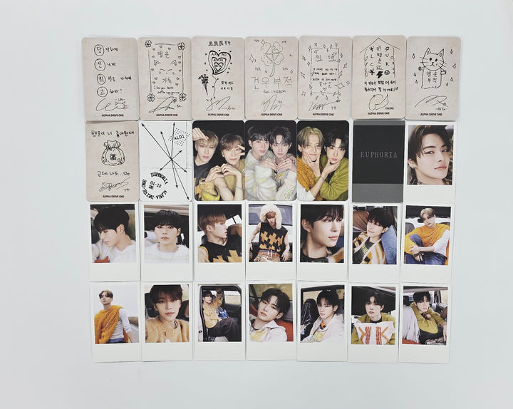ALPHA DRIVE ONE "EUPHORIA" - Official Photocard, Polaroid type Photocard (Star Road ver.) [26.01.13]