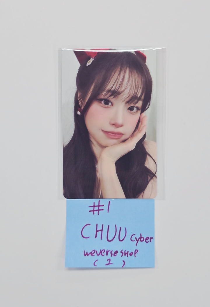 CHUU The First Album "XO, My Cyberlove" - Weverse Shop Pre-Order Benefit Photocard (Cyber, Love Ver.) [26.01.14]