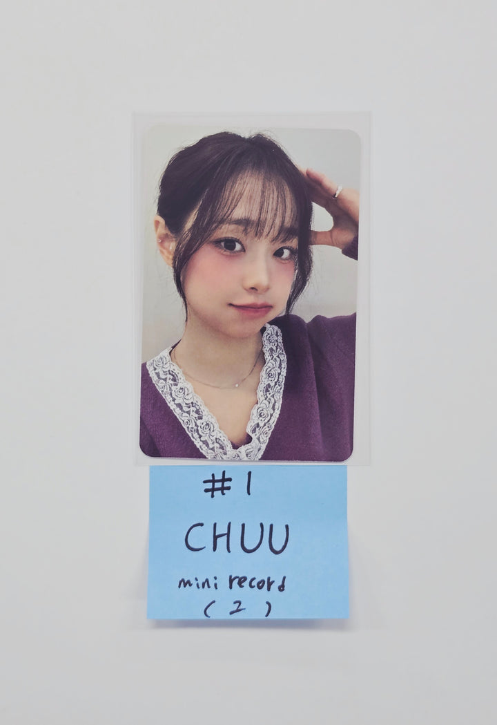 CHUU The First Album "XO, My Cyberlove" - Mini Record Pre-Order Benefit Photocard (Platform Ver.) [26.01.14]