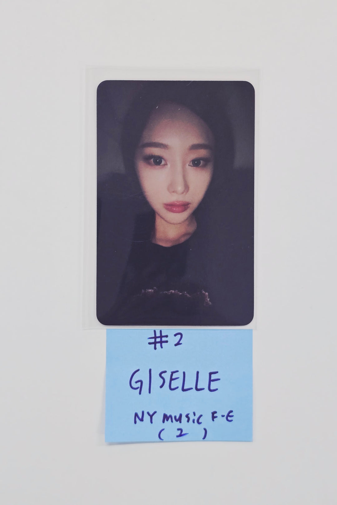 Aespa "Rich Man" - NY Music Fansign Event Photocard (BURST Ver.) [26.01.14]