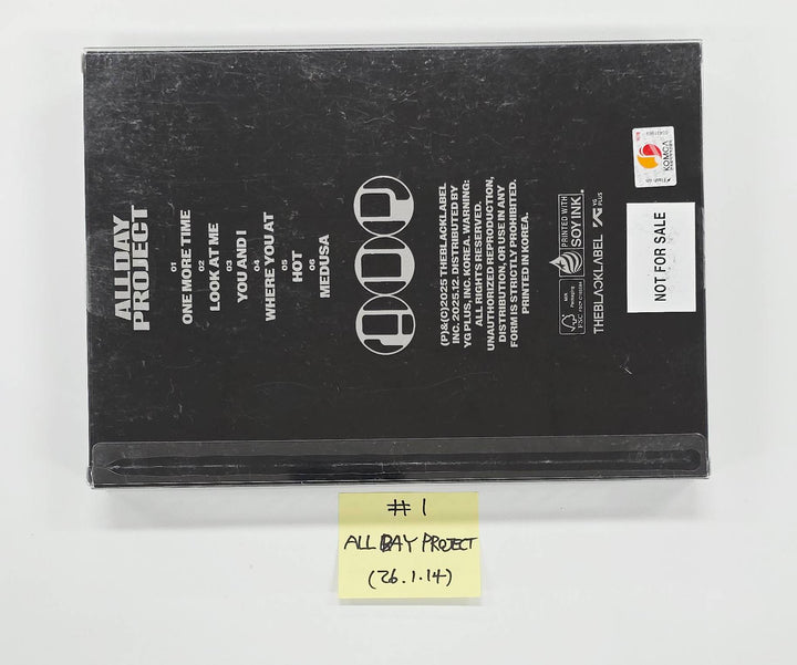 ALL DAY PROJECT "ALL DAY PROJECT", NEXZ "Beat-Boxer" - Hand Autographed(Signed) Promo Album [26.1.14]