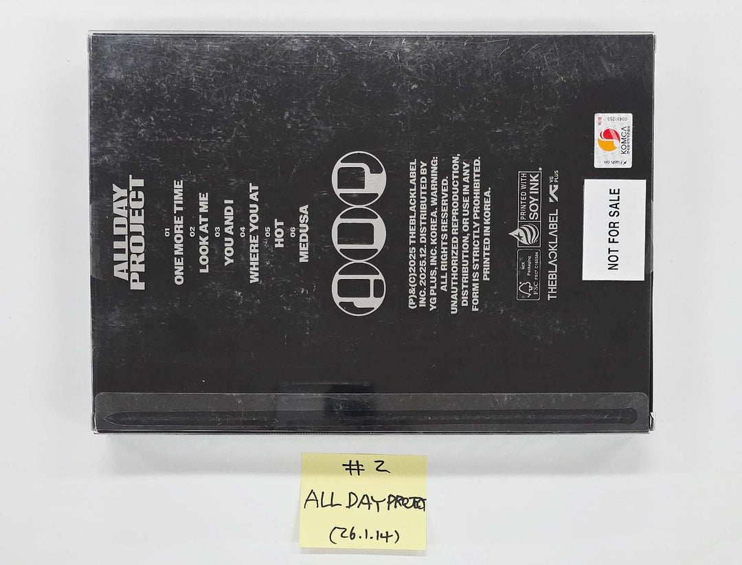 ALL DAY PROJECT "ALL DAY PROJECT", NEXZ "Beat-Boxer" - Hand Autographed(Signed) Promo Album [26.1.14]