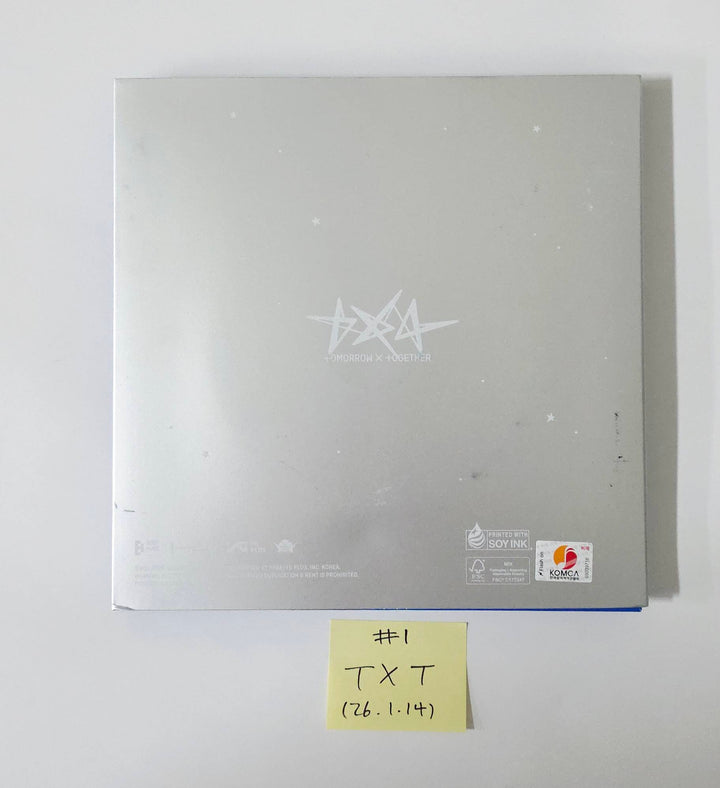 TXT "TOGETHER &amp; SANCTUARY" - Hand Autographed(Signed) Promo Album [26.1.14]