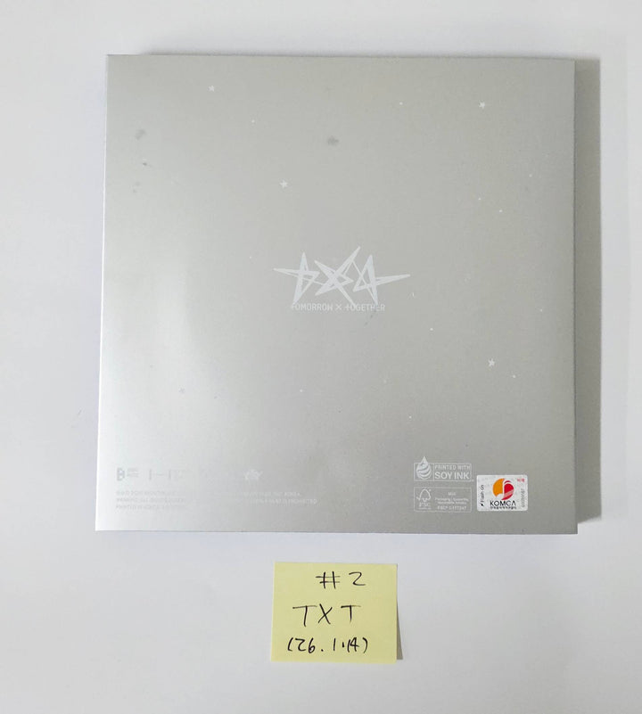 TXT "TOGETHER &amp; SANCTUARY" - Hand Autographed(Signed) Promo Album [26.1.14]