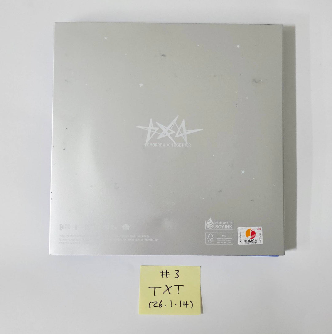 TXT "TOGETHER &amp; SANCTUARY" - Hand Autographed(Signed) Promo Album [26.1.14]
