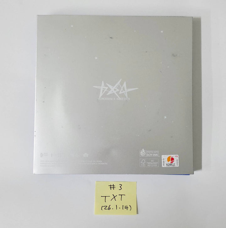 TXT "TOGETHER &amp; SANCTUARY" - Hand Autographed(Signed) Promo Album [26.1.14]