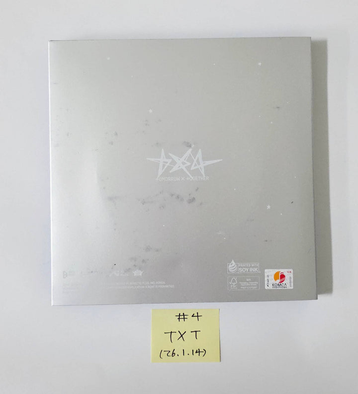 TXT "TOGETHER &amp; SANCTUARY" - Hand Autographed(Signed) Promo Album [26.1.14]