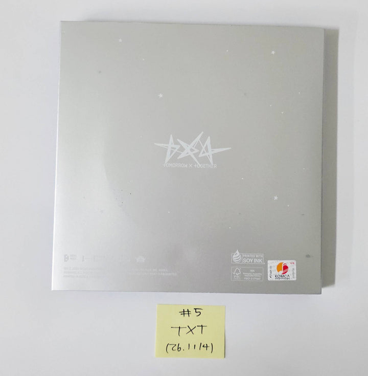 TXT "TOGETHER &amp; SANCTUARY" - Hand Autographed(Signed) Promo Album [26.1.14]