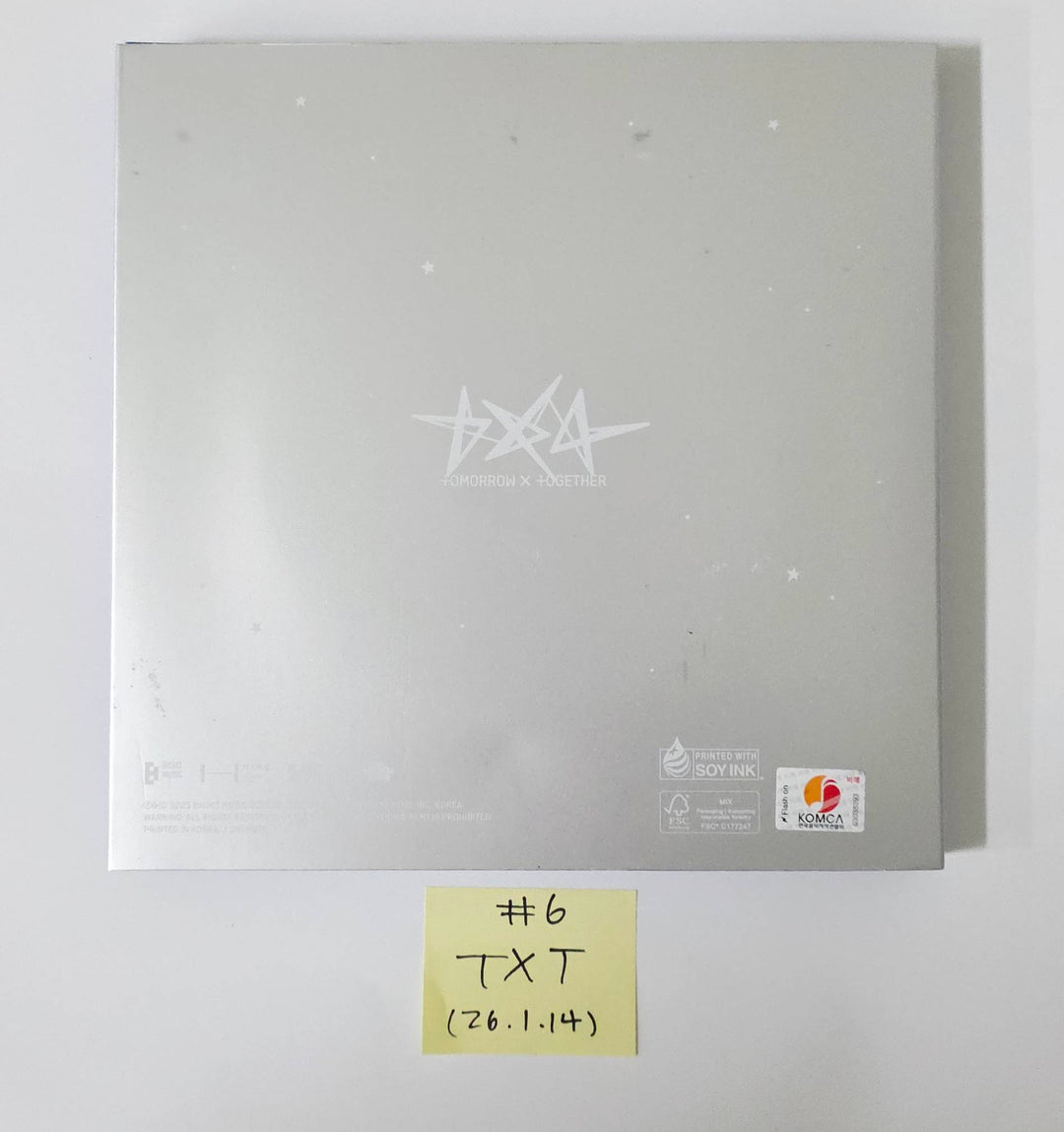 TXT "TOGETHER &amp; SANCTUARY" - Hand Autographed(Signed) Promo Album [26.1.14]