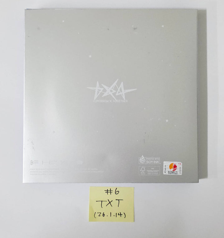 TXT "TOGETHER &amp; SANCTUARY" - Hand Autographed(Signed) Promo Album [26.1.14]
