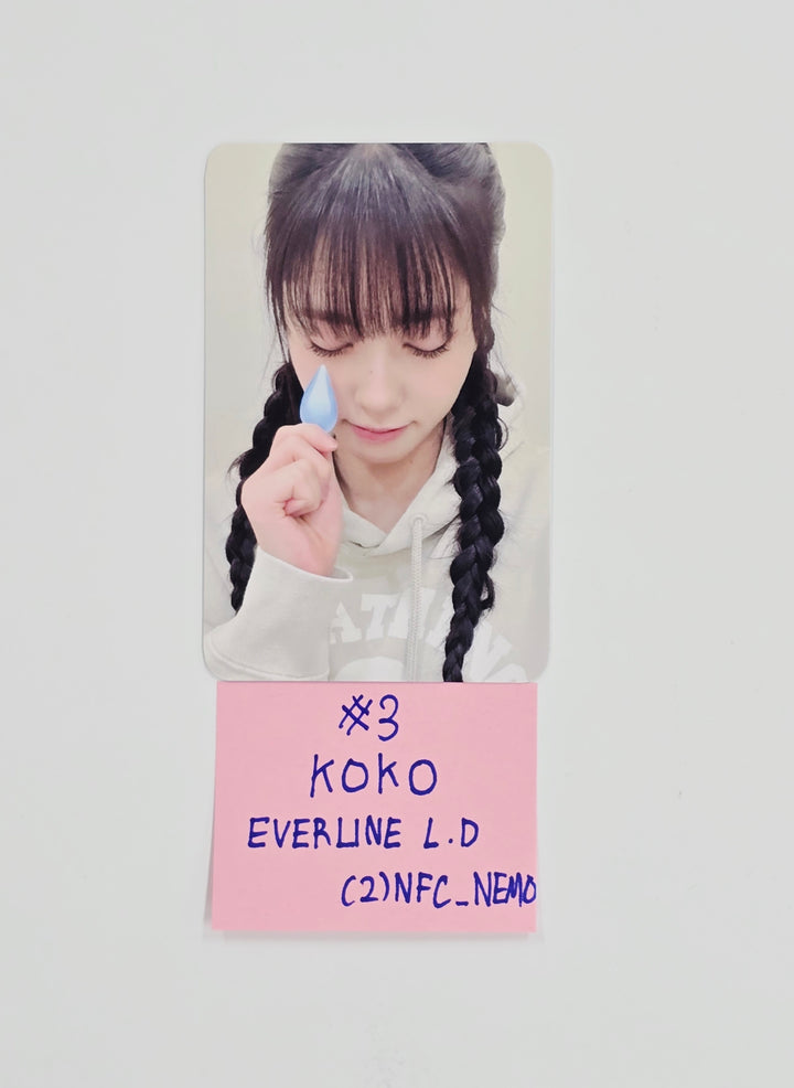 IZNA "Not Just Pretty" - Everline Lucky Draw Event Photocard (NFC_NEMO Ver.) R2 [26.01.15]