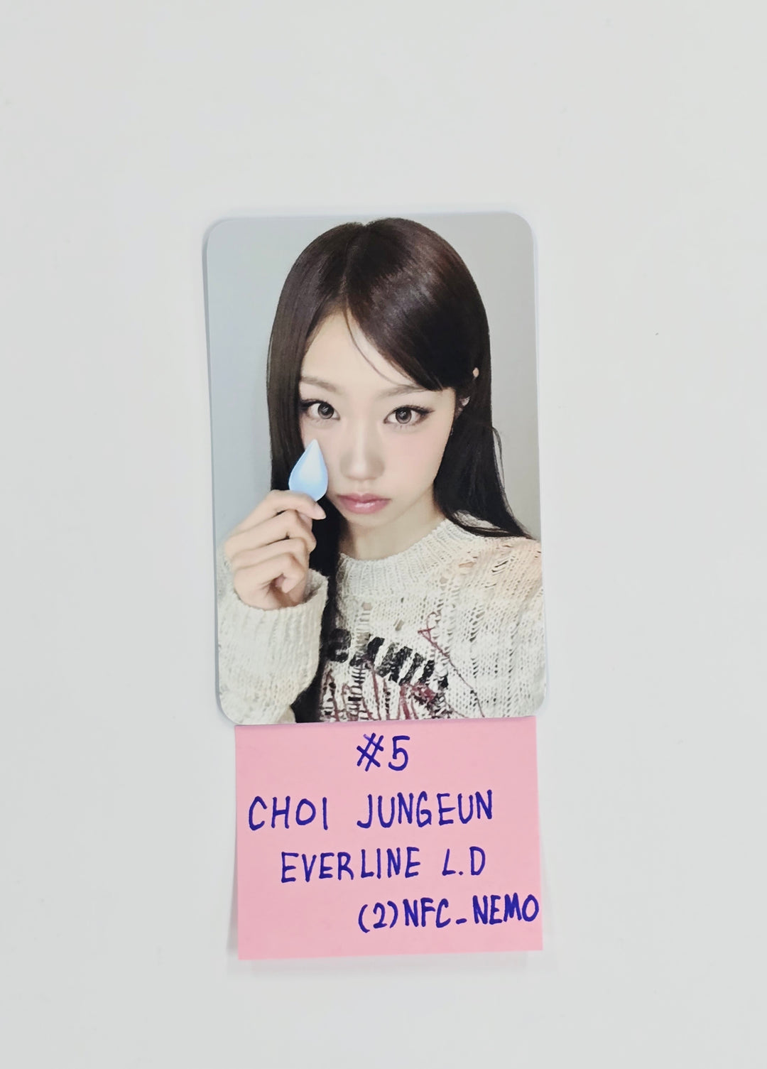 IZNA "Not Just Pretty" - Everline Lucky Draw Event Photocard (NFC_NEMO Ver.) R2 [26.01.15]