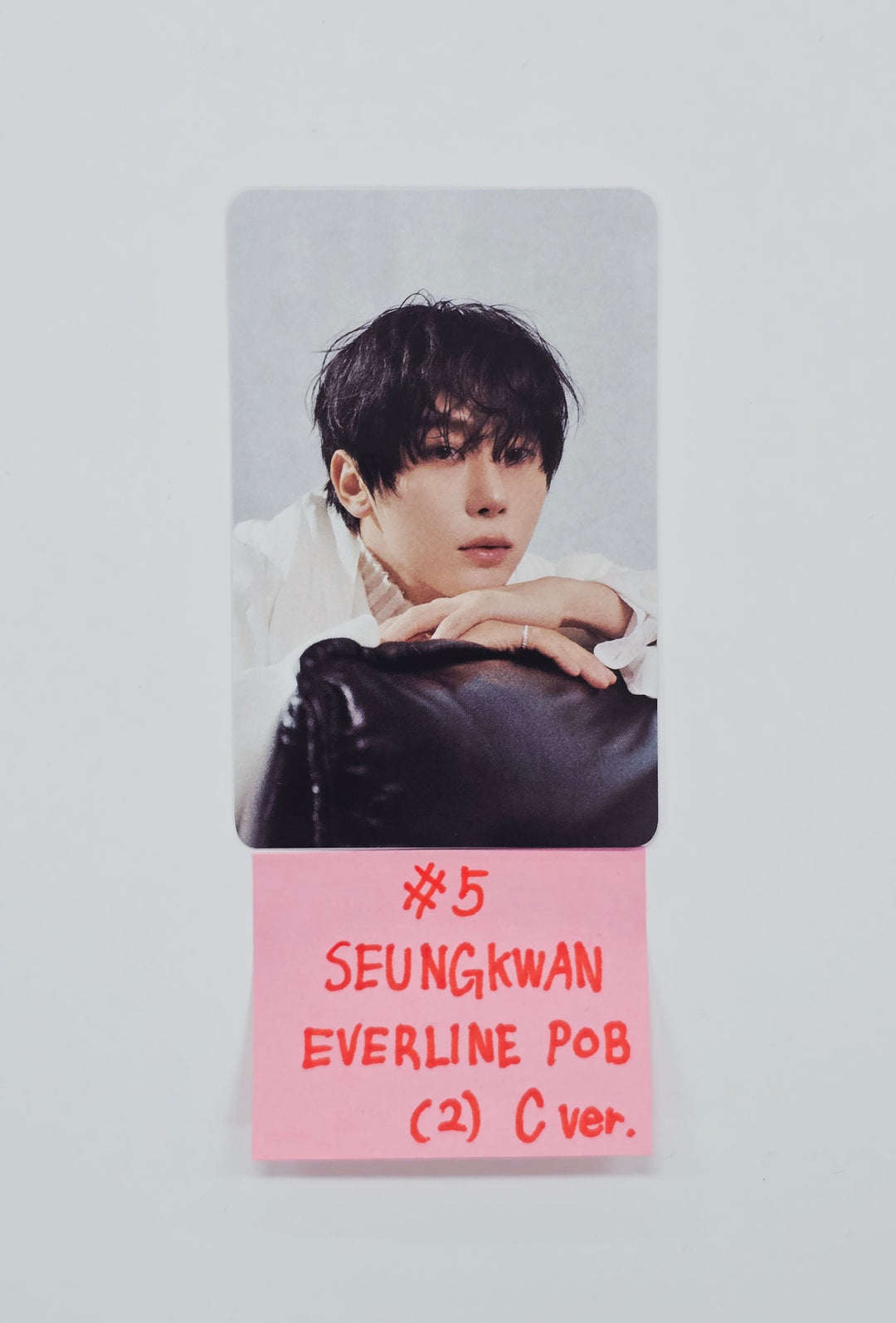 DK X SEUNGKWAN "소야곡" - Everline Pre-Order Benefit Photocard, Polaroid type Photocard (photobook,compact Ver.) [26.01.15]