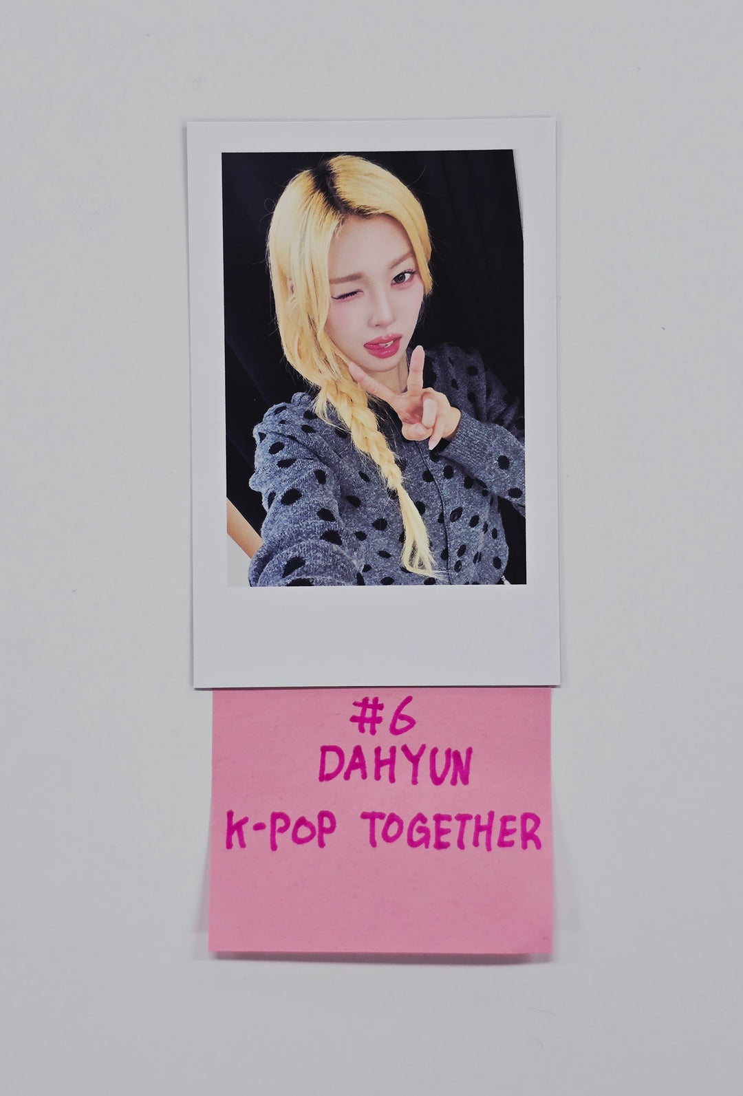 Triples_msnz "Beyond Beauty" - Kpop Together Fansing Event Polaroid type Photocard (Objekt Music Album ver.) [26.01.15]