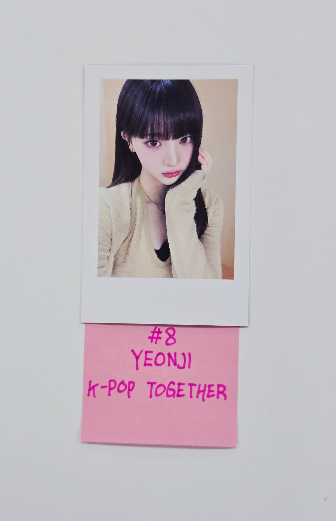 Triples_msnz "Beyond Beauty" - Kpop Together Fansing Event Polaroid type Photocard (Objekt Music Album ver.) [26.01.15]