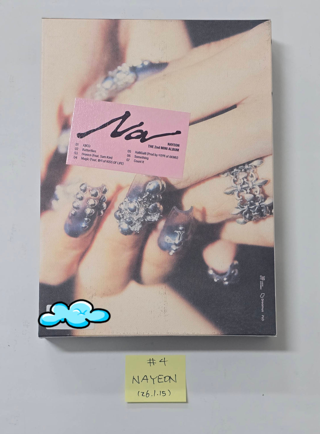 Nayeon (Of TWICE) "NA" - Hand Autographed(Signed) Promo Album [26.1.15]