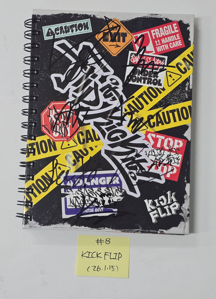 KickFlip "Flip it, Kick it!", DAY6 "The DECADE" - Hand Autographed(Signed) Promo Album [26.1.15]